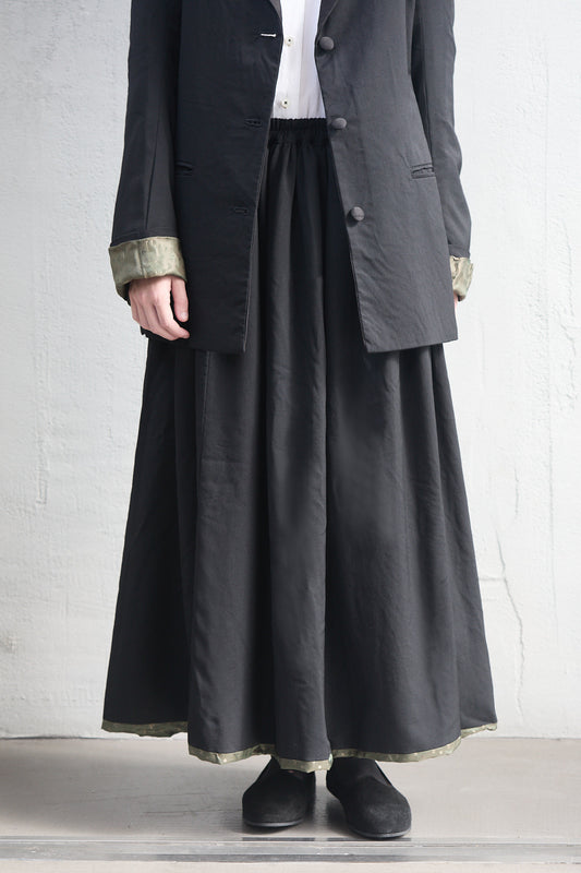 Geoffrey B. Small Women's Reversible 1940 French Work Skirt In Biella Super 120 Tasmanian Wool