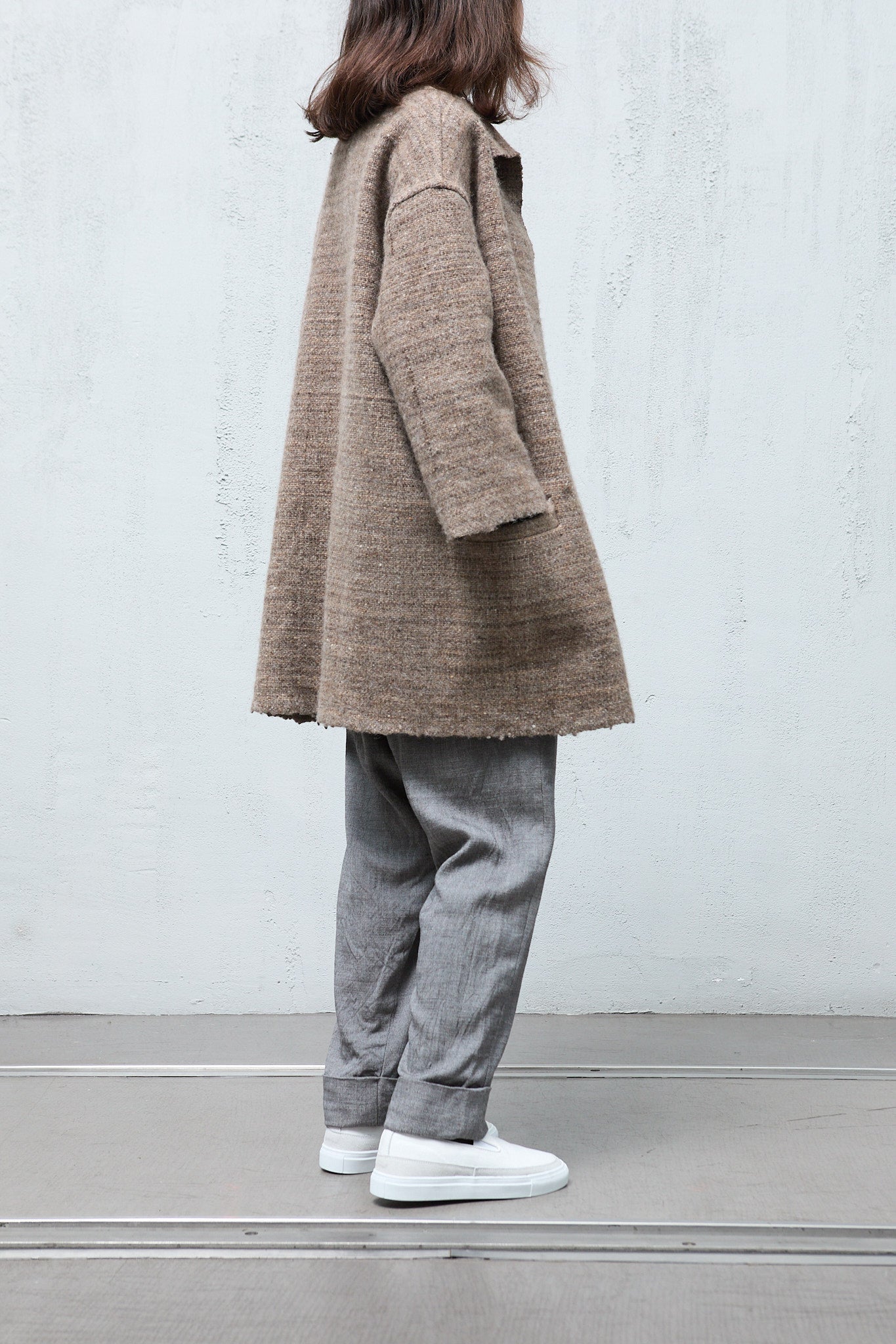 Amy Revier Haunui Wool Gardner Short Coat