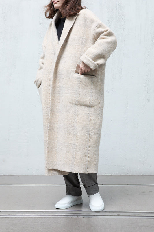 Amy Revier Haunui Wool Wrap Coat For Hibernation