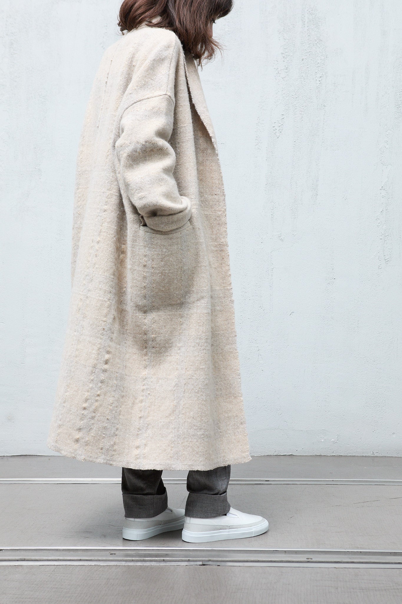 Amy Revier Haunui Wool Wrap Coat For Hibernation