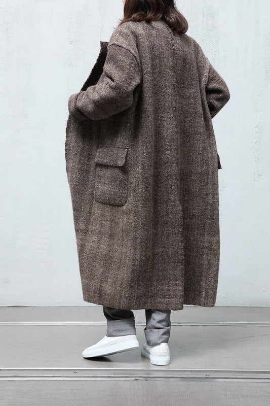Amy Revier Haunui Wool Winds Long Coat