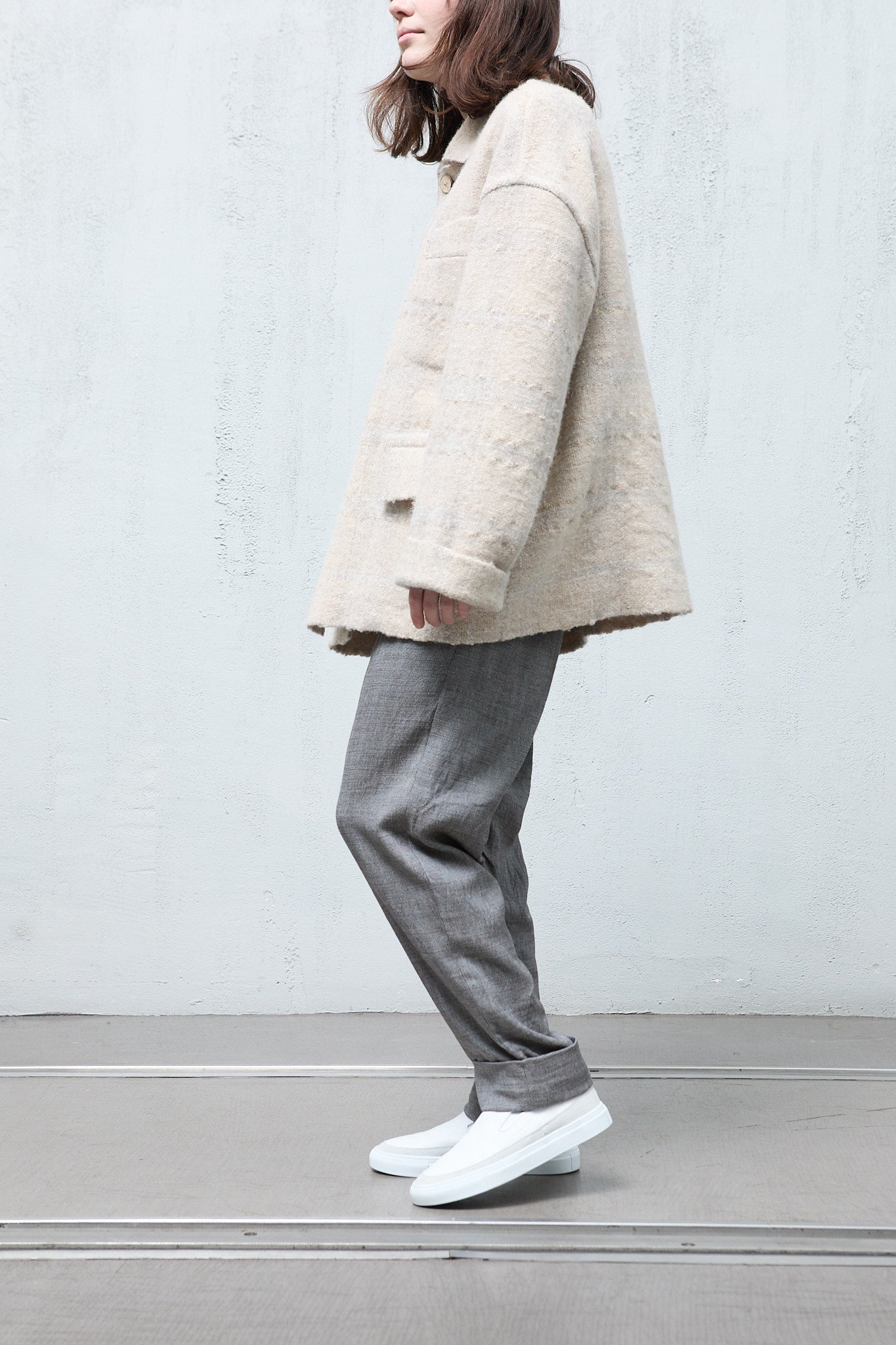 Amy Revier Haunui Wool Short Winds Coat