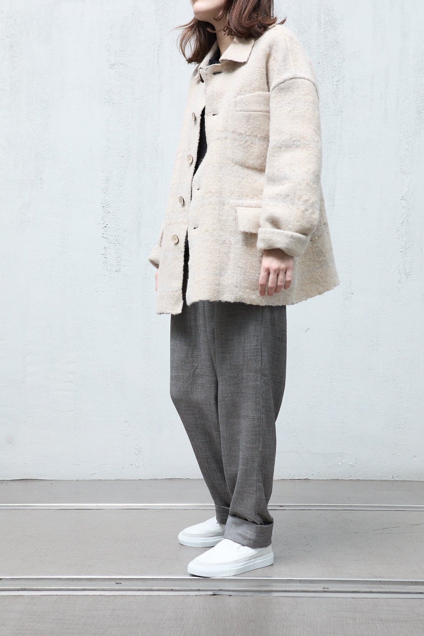Amy Revier Haunui Wool Short Winds Coat