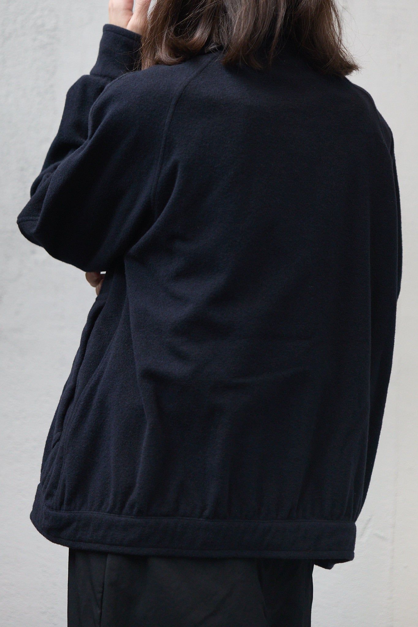 Geoffrey B. Small Women's Oversize Blouson Jacket In Biella Cashmere Yak