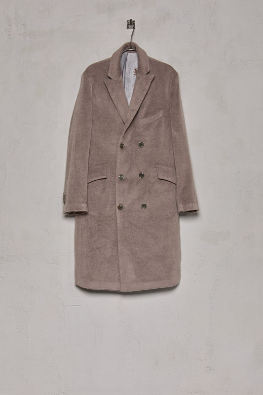 Geoffrey B. Small Men's Overcoat in Piacenza Alashan 3 ply Cashmere