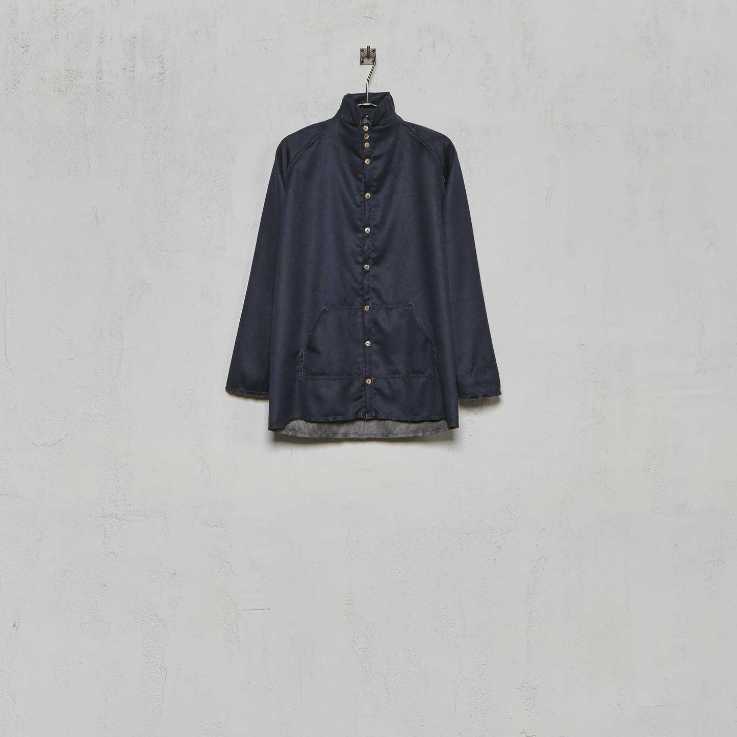 Anecho Men's Workshirt in Double Faced Cashmere