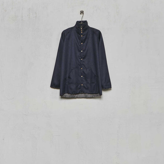 Anecho Men's Workshirt in Double Faced Cashmere