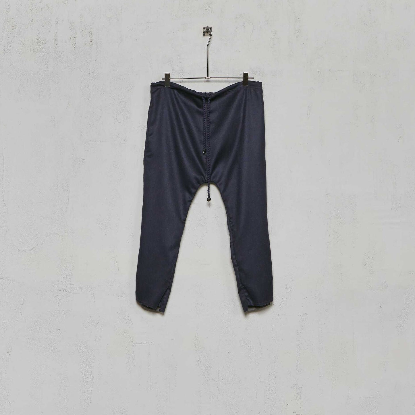 Anecho Men's Drawstring Trouser in Double Faced Cashmere