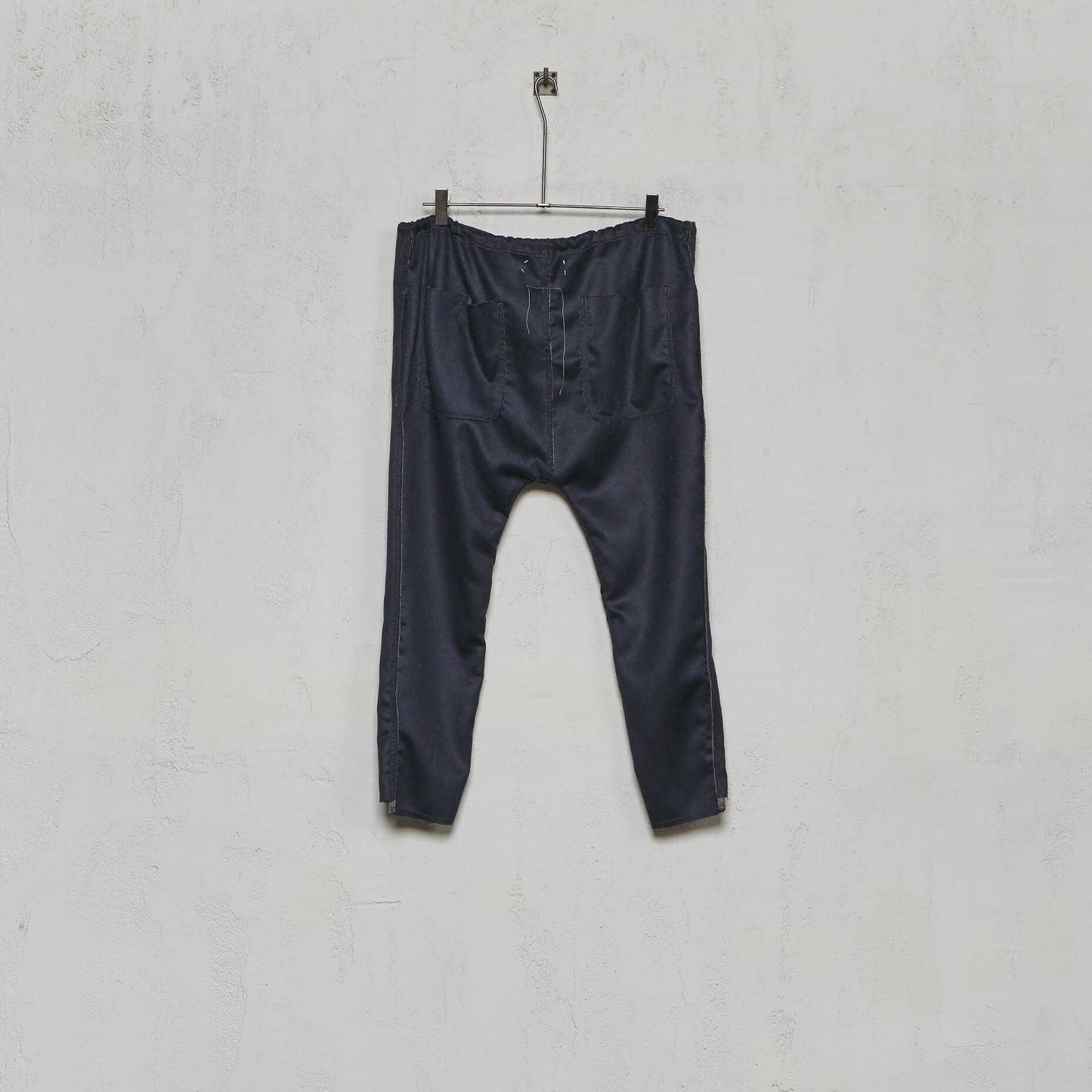 Anecho Men's Drawstring Trouser in Double Faced Cashmere