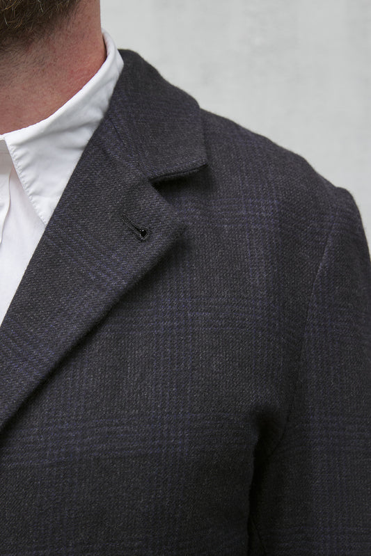 Geoffrey B. Small Men's Single Breasted Top Coat in Piacenza 1733 'Cocoon' Vicunya and Baby Cashmere