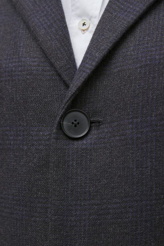 Geoffrey B. Small Men's Single Breasted Top Coat in Piacenza 1733 'Cocoon' Vicunya and Baby Cashmere