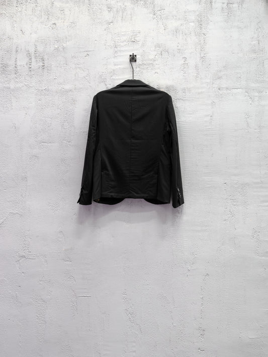 Geoffrey B. Small Women's Classic Jacket in Biella Superlight Tropical Wool Plaid