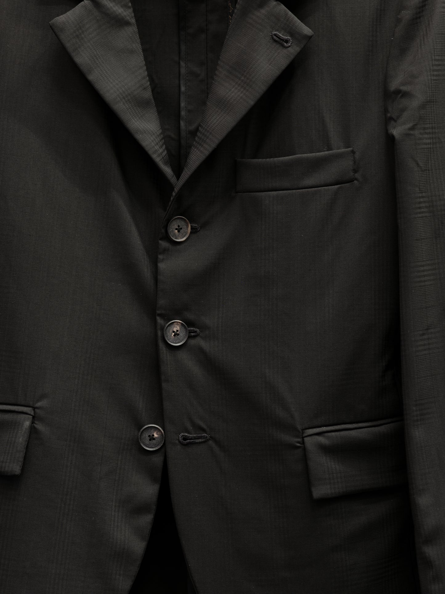 Geoffrey B. Small Women's Classic Jacket in Biella Superlight Tropical Wool Plaid