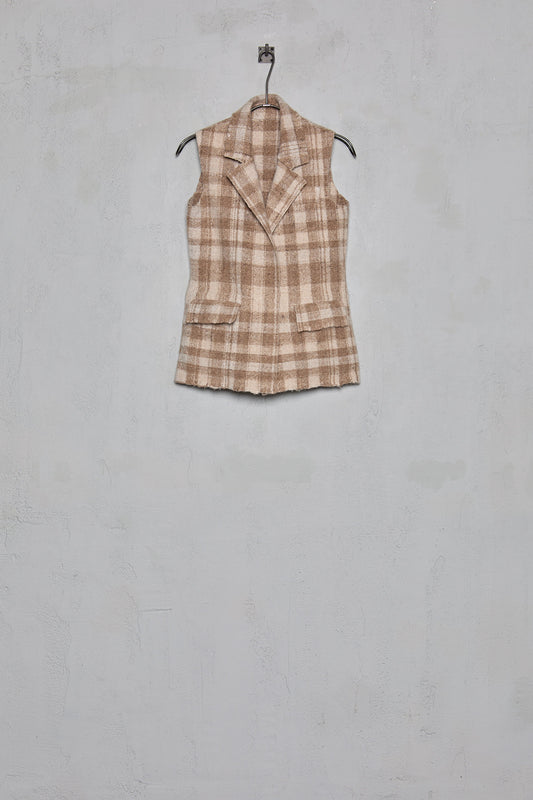 Amy Revier Haunui Wool For The Mist Gilet