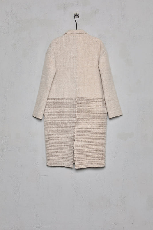 Amy Revier Haunui Wool Over Fault Lines Coat