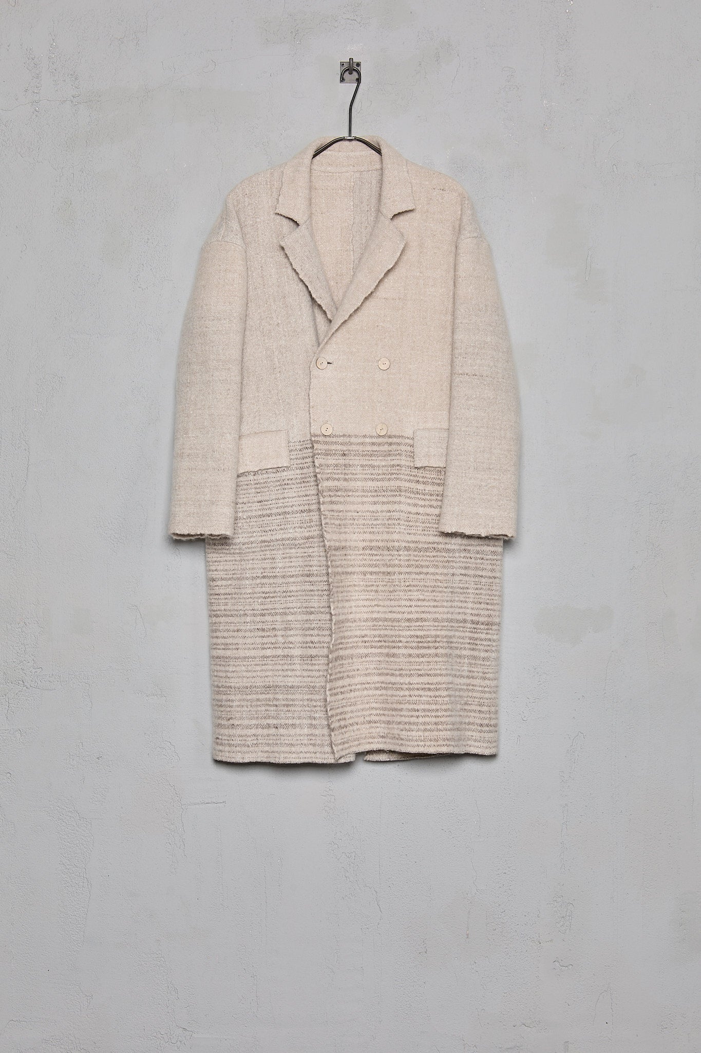 Amy Revier Haunui Wool Over Fault Lines Coat