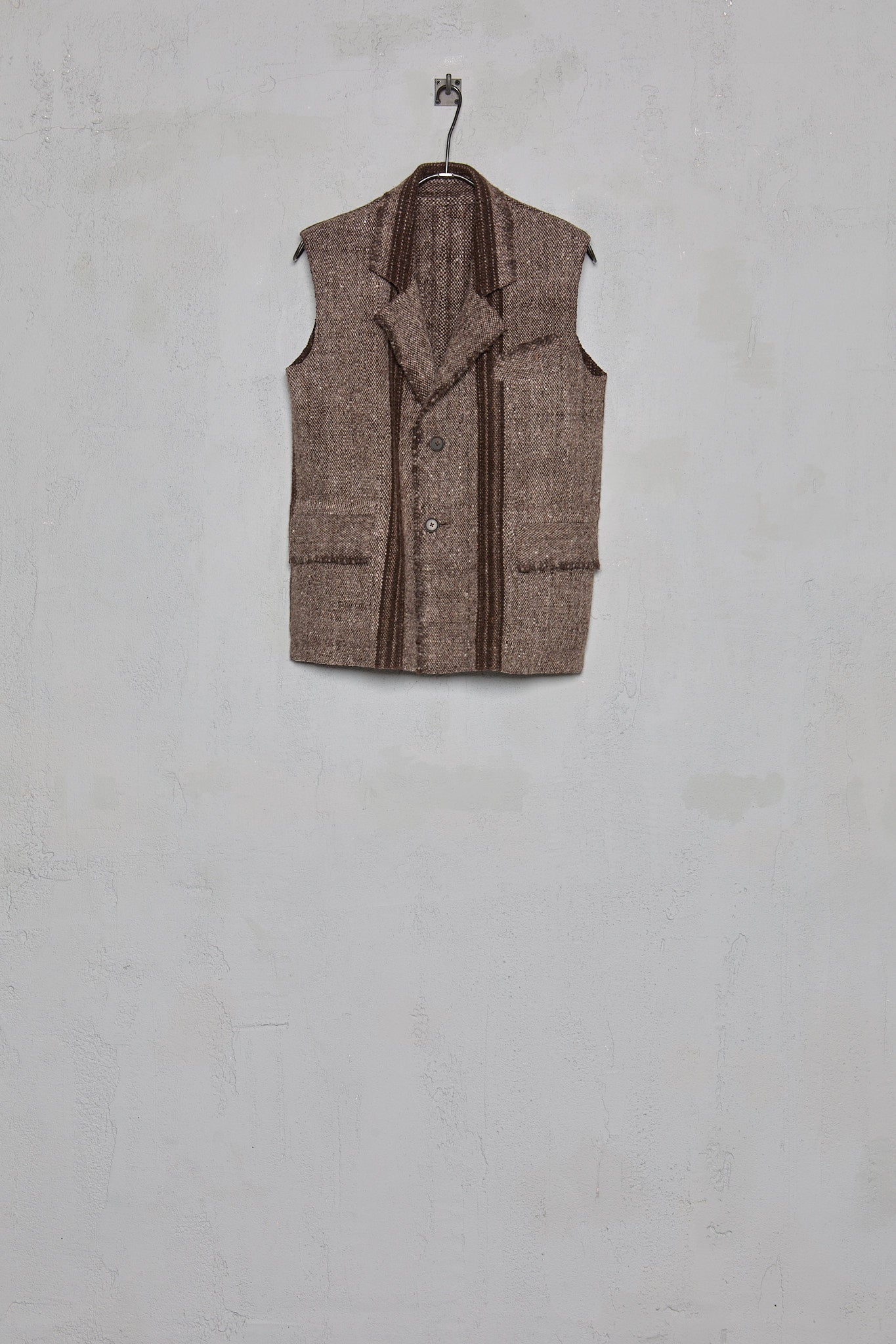 Amy Revier Haunui Wool Gilet For Autumn Rain
