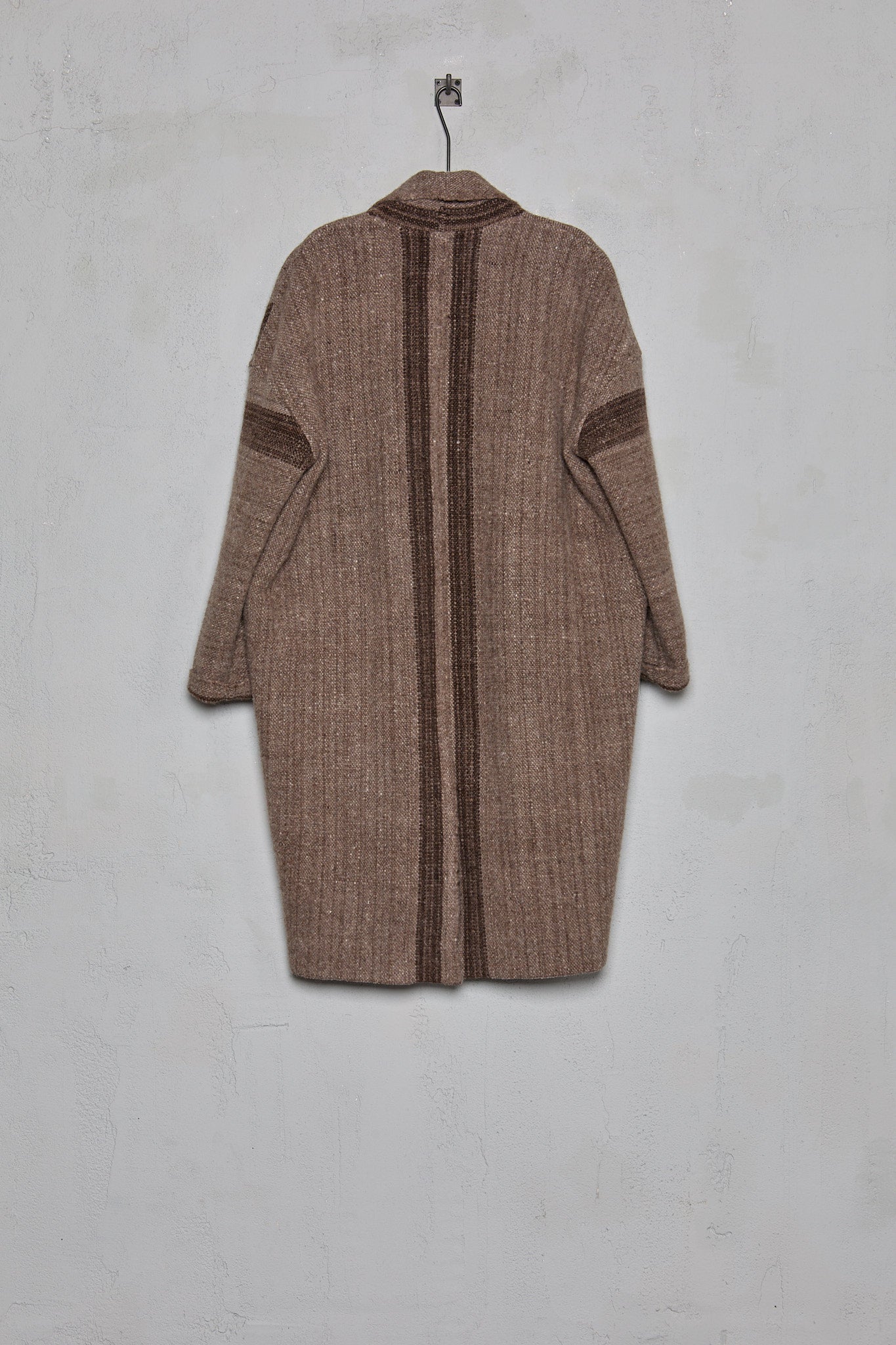 Amy Revier Haunui Wool Coat For Autumn Rain