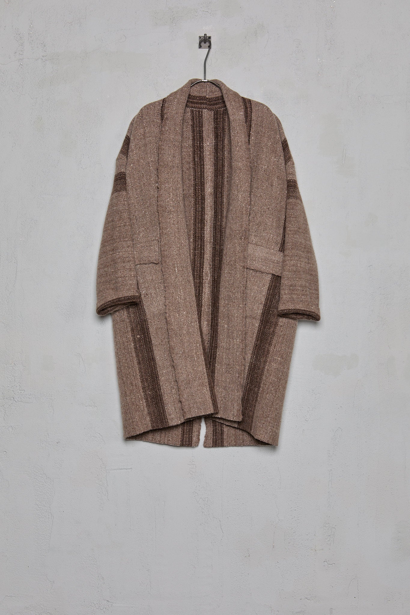 Amy Revier Haunui Wool Coat For Autumn Rain
