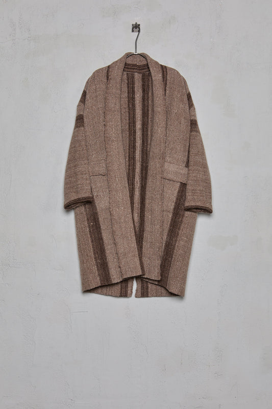Amy Revier Haunui Wool Coat For Autumn Rain