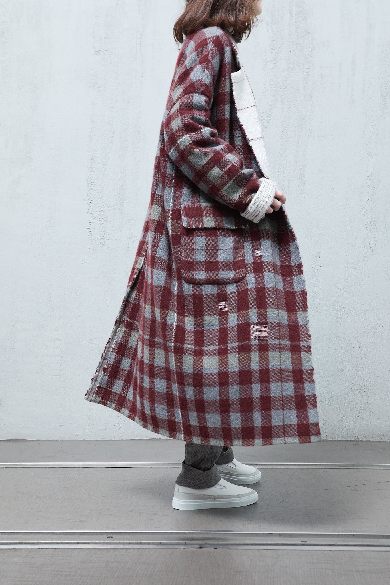 Amy Revier L.Coat: Awakened By The Cold, A Light Snow Falls