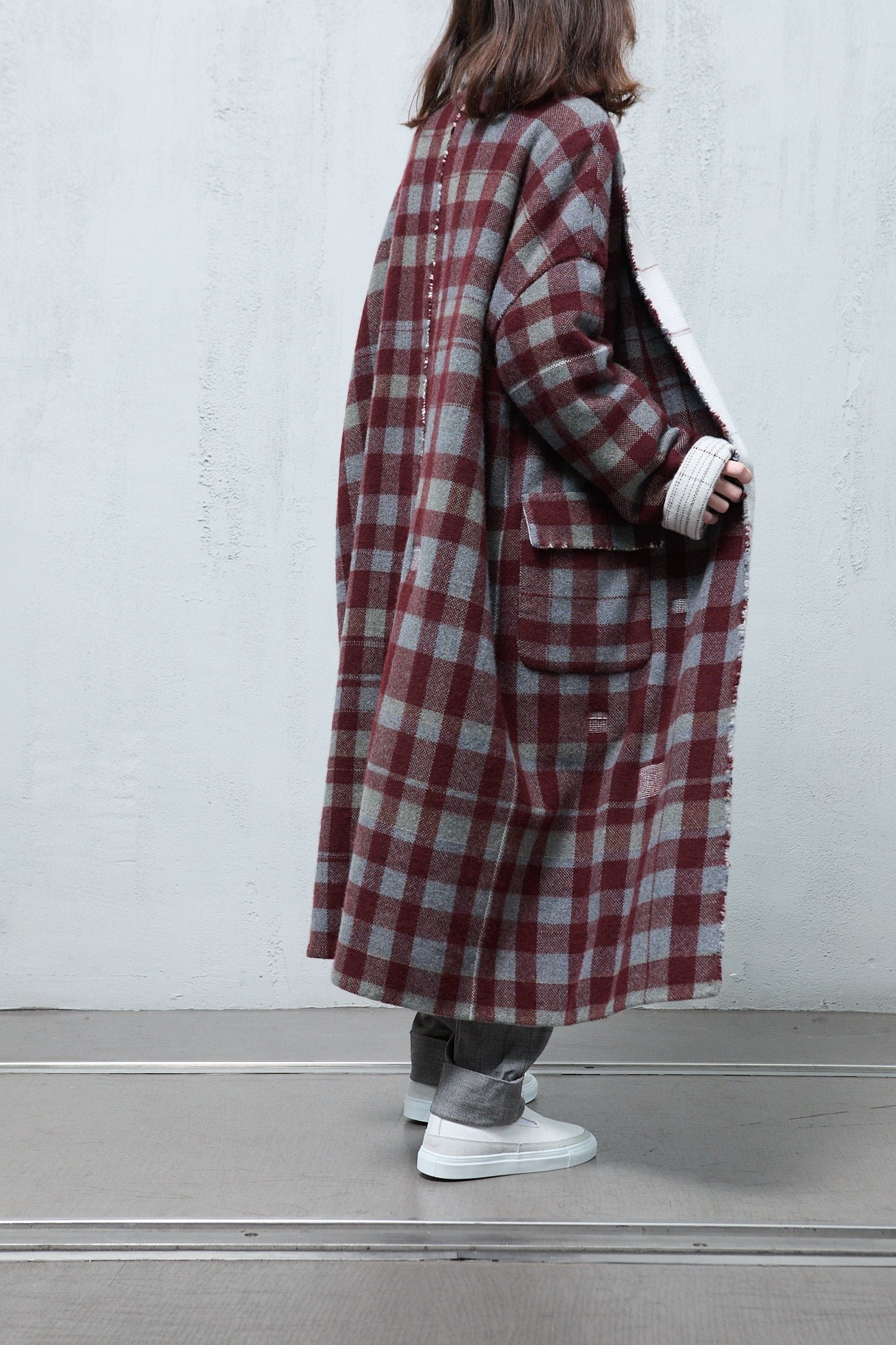 Amy Revier L.Coat: Awakened By The Cold, A Light Snow Falls