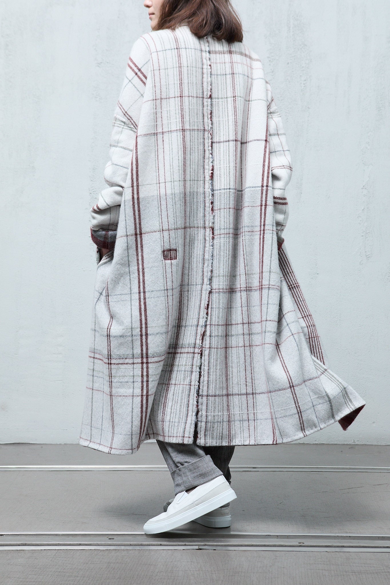 Amy Revier L.Coat: Awakened By The Cold, A Light Snow Falls