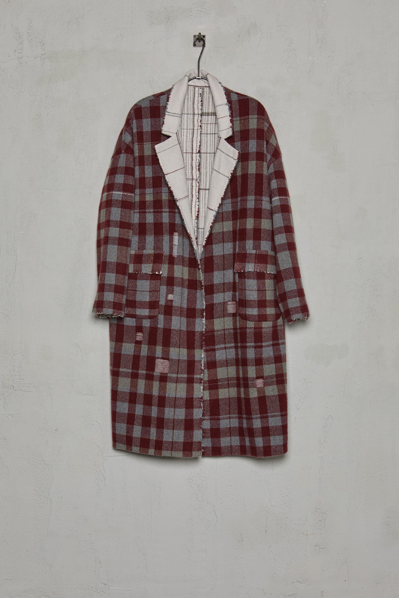 Amy Revier L.Coat: Awakened By The Cold, A Light Snow Falls