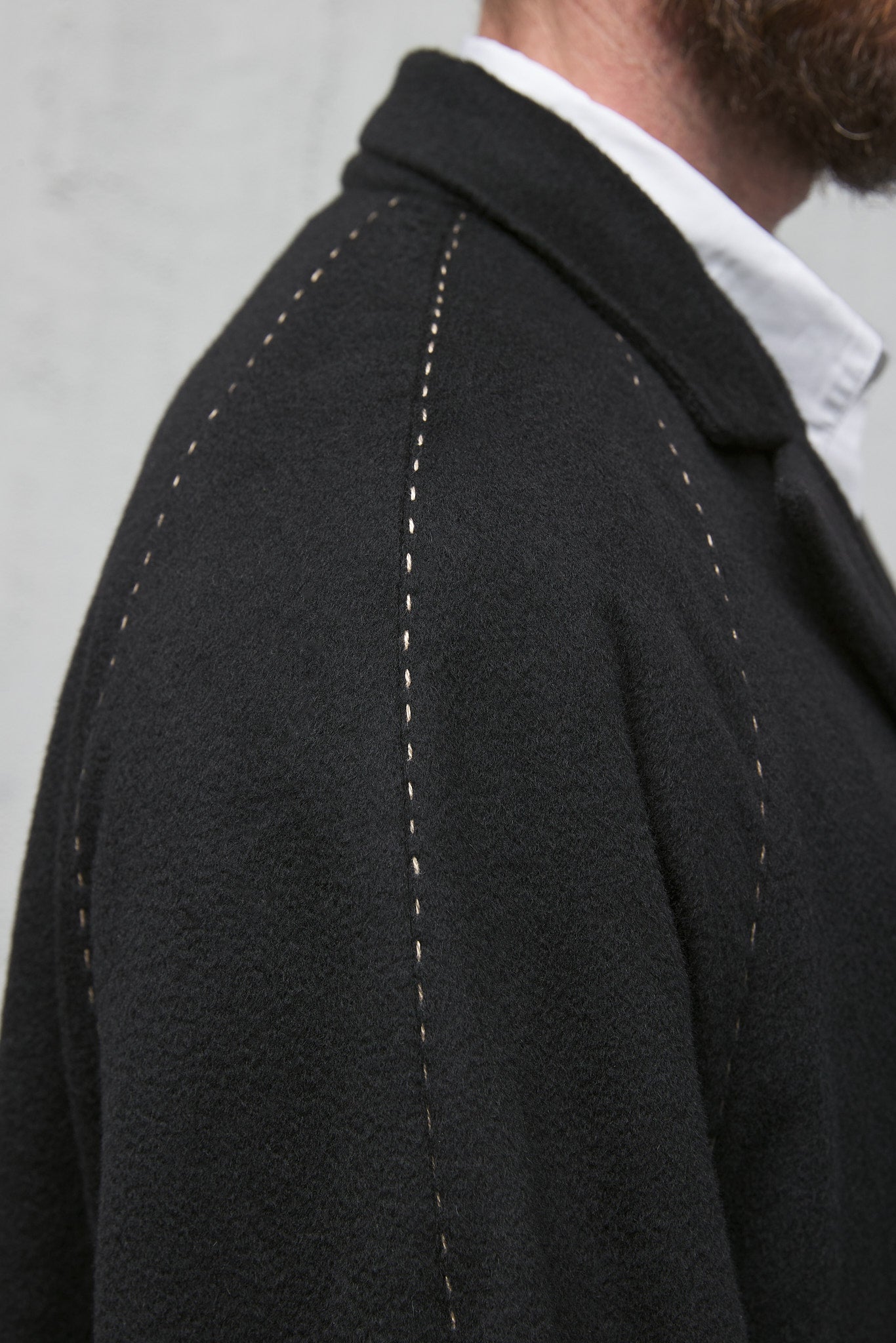 Geoffrey B. Small Oversized Large Volume Coat in Alashan 2-Ply Cashmere