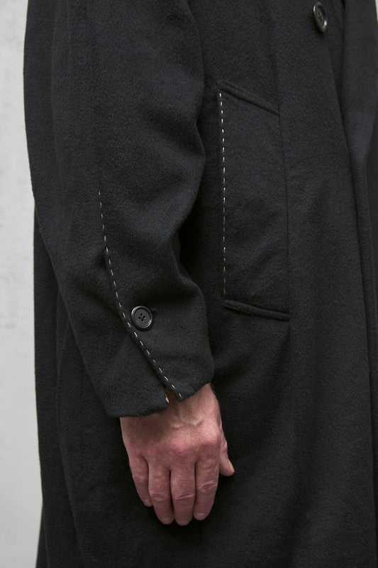 Geoffrey B. Small Oversized Large Volume Coat in Alashan 2-Ply Cashmere