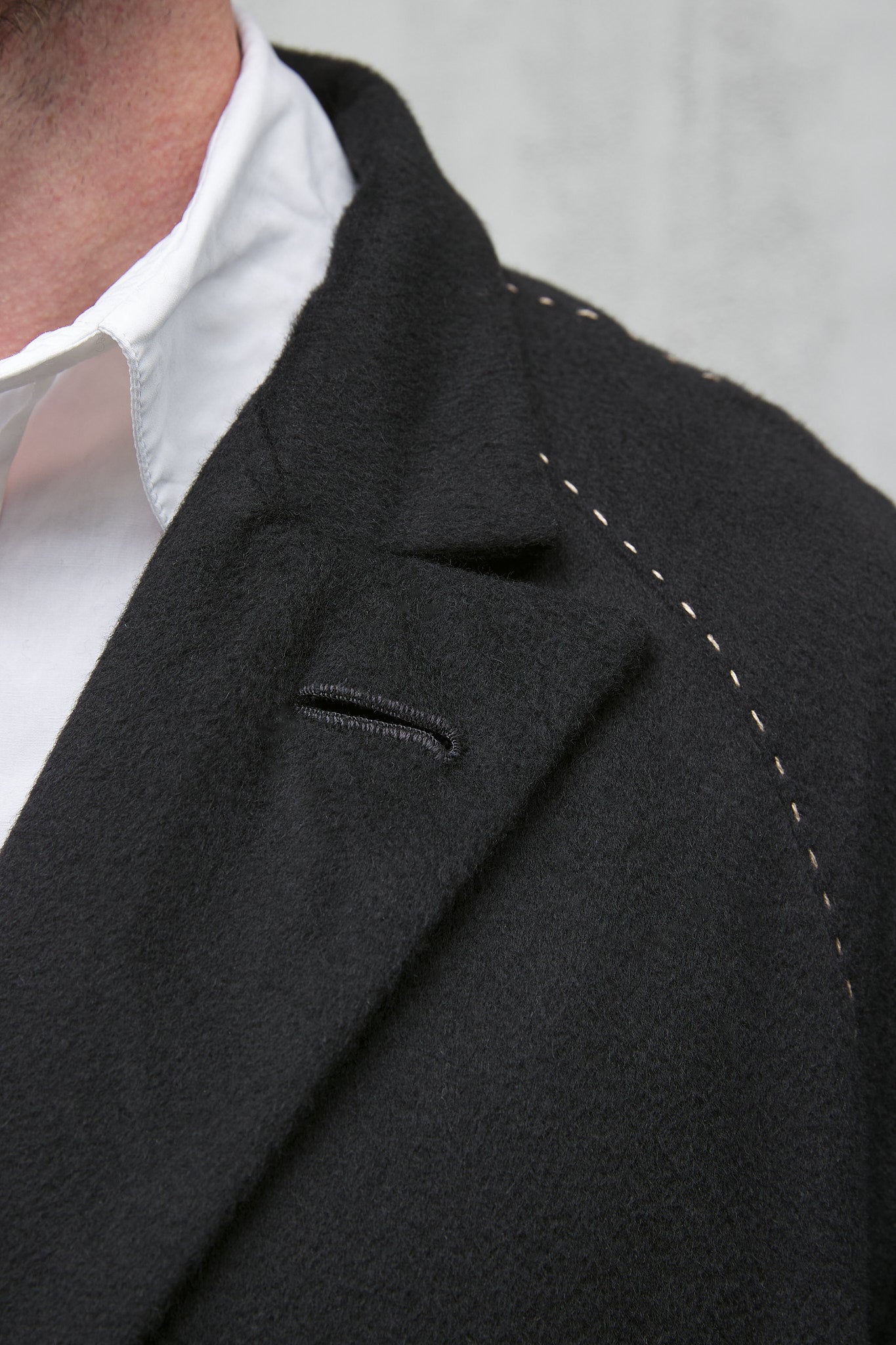 Geoffrey B. Small Oversized Large Volume Coat in Alashan 2-Ply Cashmere