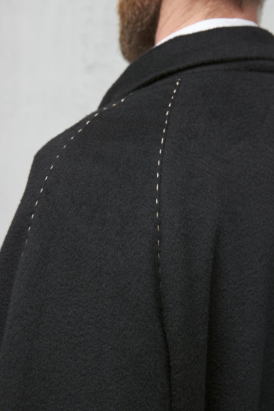 Geoffrey B. Small Oversized Large Volume Coat in Alashan 2-Ply Cashmere