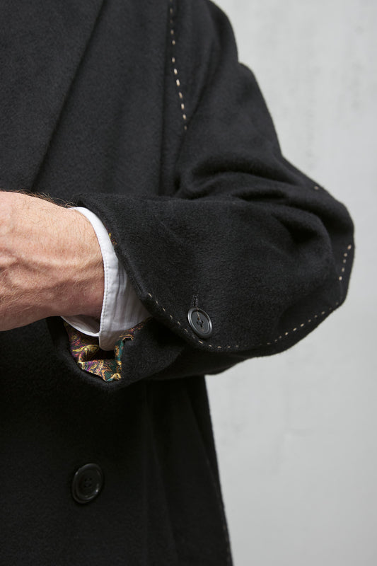 Geoffrey B. Small Oversized Large Volume Coat in Alashan 2-Ply Cashmere