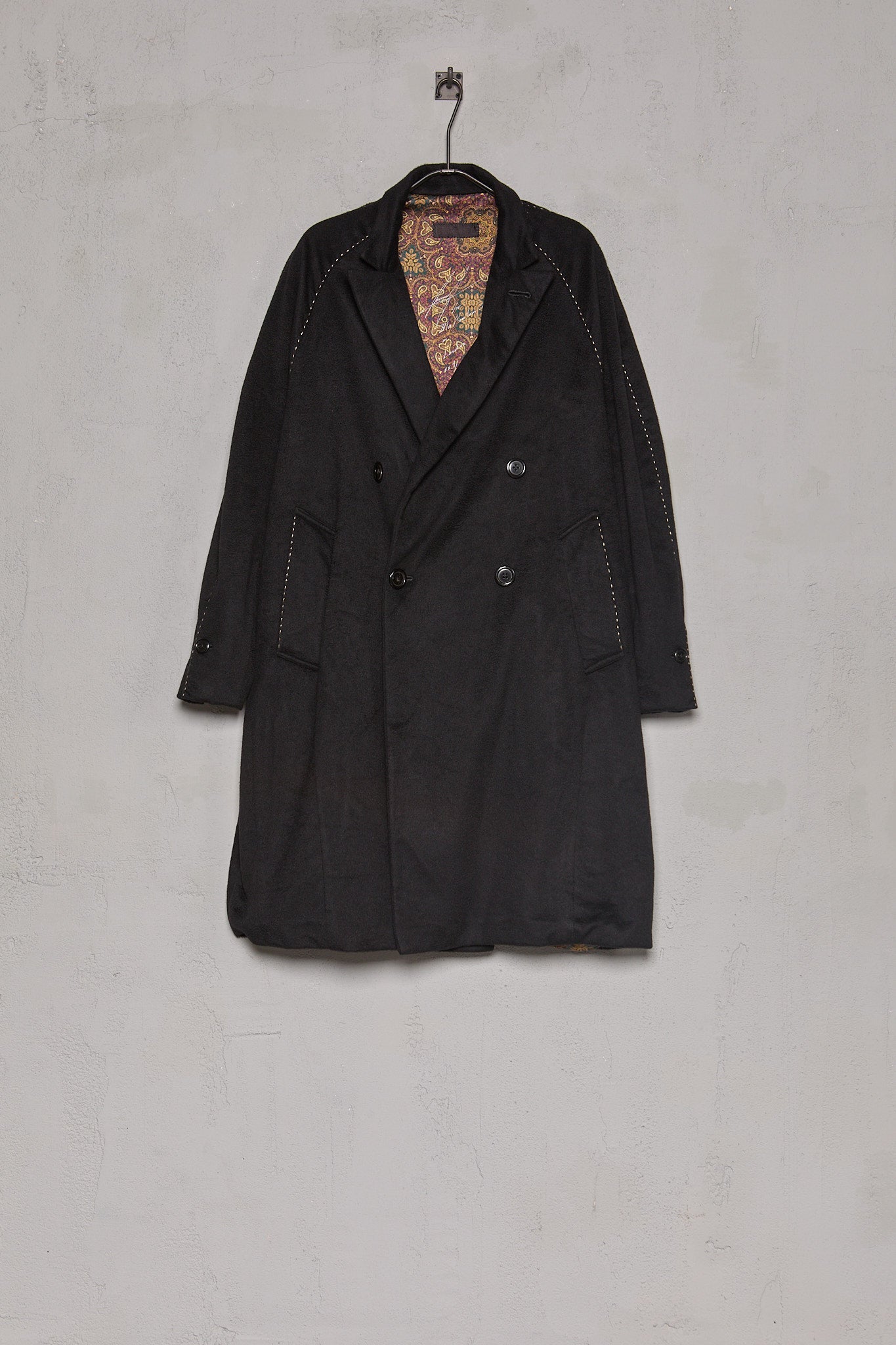 Geoffrey B. Small Oversized Large Volume Coat in Alashan 2-Ply Cashmere