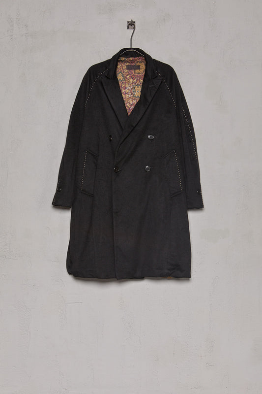 Geoffrey B. Small Oversized Large Volume Coat in Alashan 2-Ply Cashmere