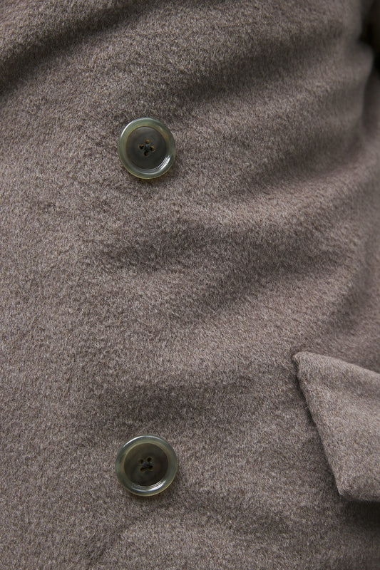 Geoffrey B. Small Men's Overcoat in Piacenza Alashan 3 ply Cashmere