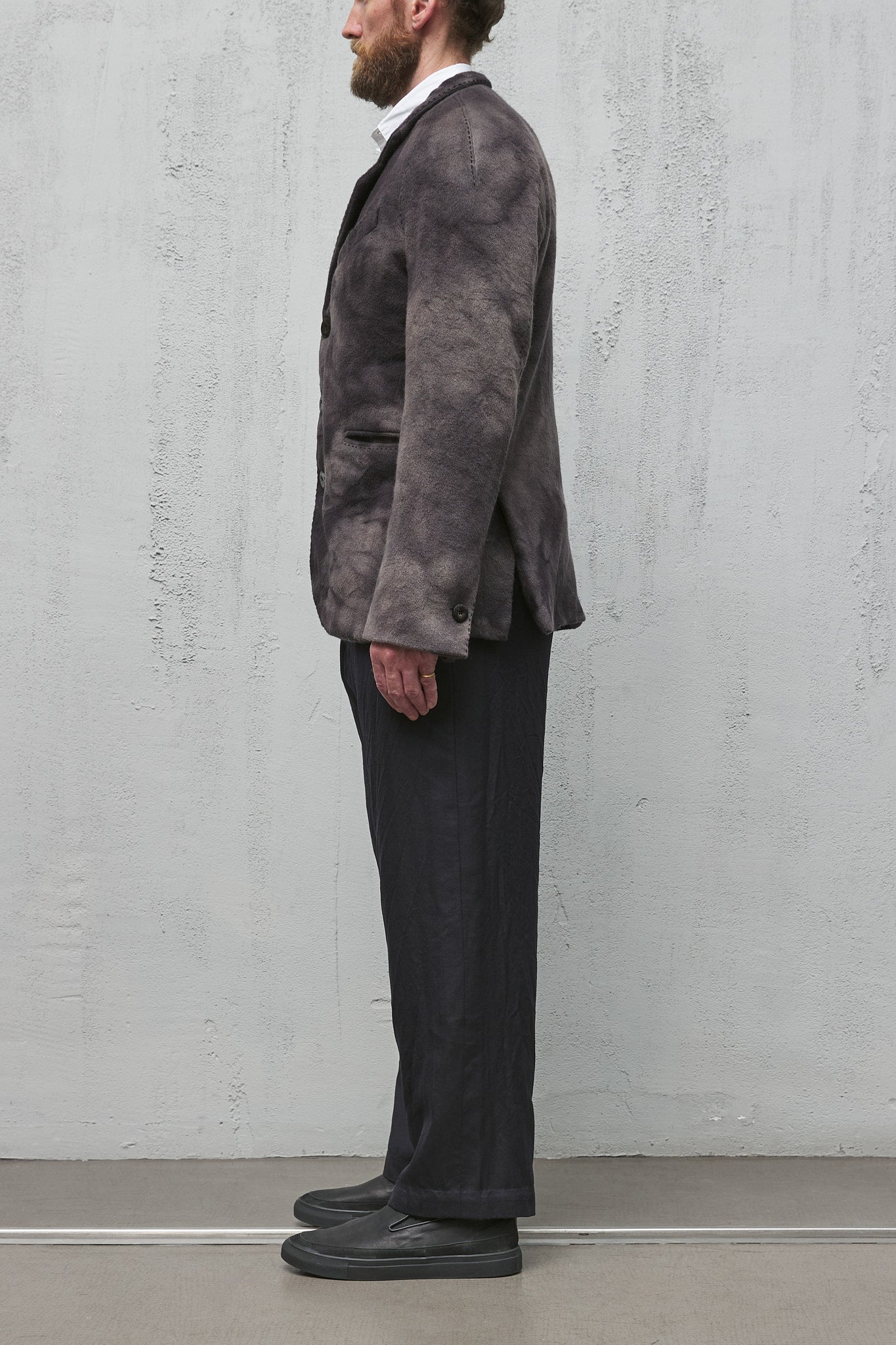 Geoffrey B. Small Men's Relaxed Fit Jacket in Piacenza Alashan 3 Ply Cashmere