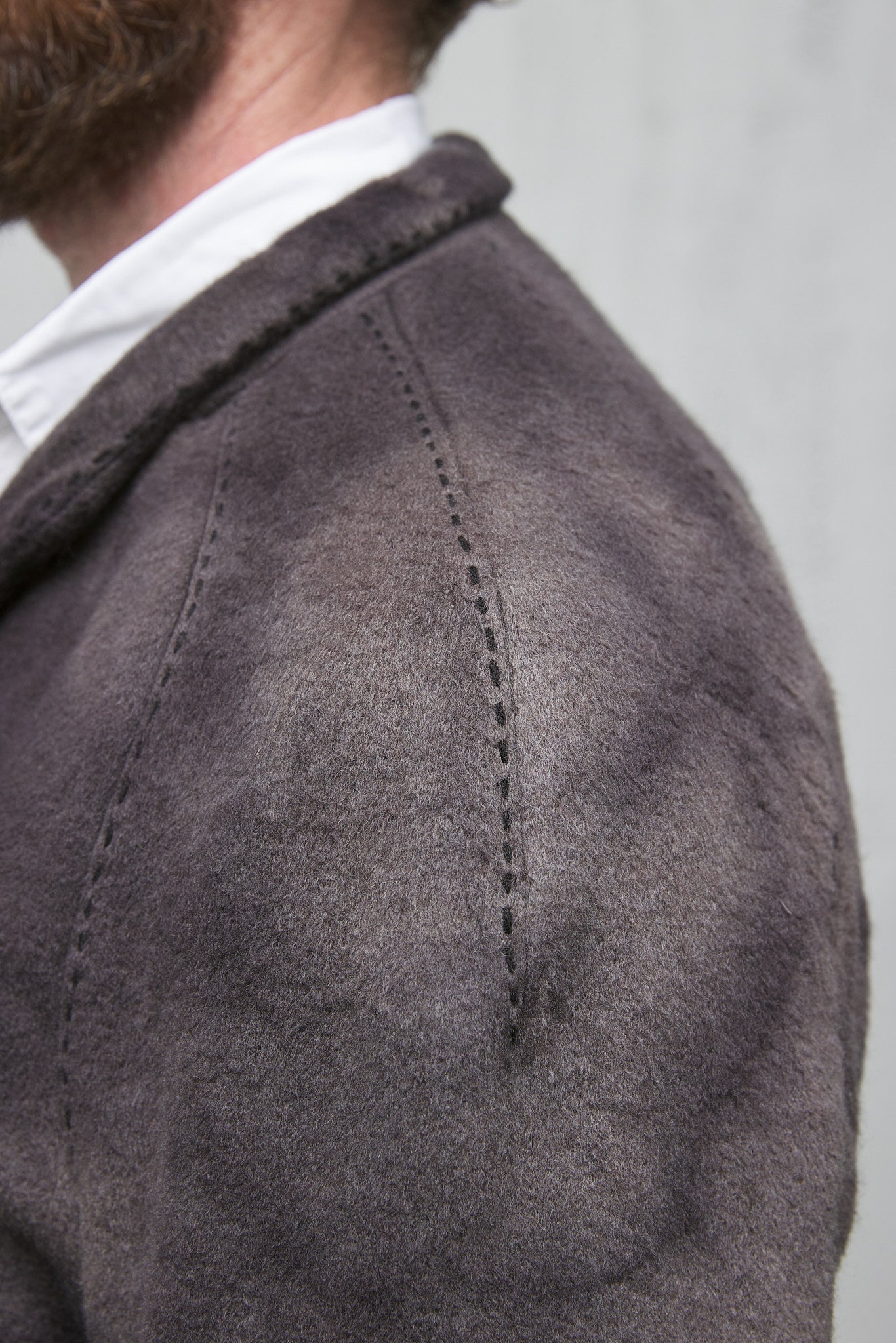 Geoffrey B. Small Men's Relaxed Fit Jacket in Piacenza Alashan 3 Ply Cashmere