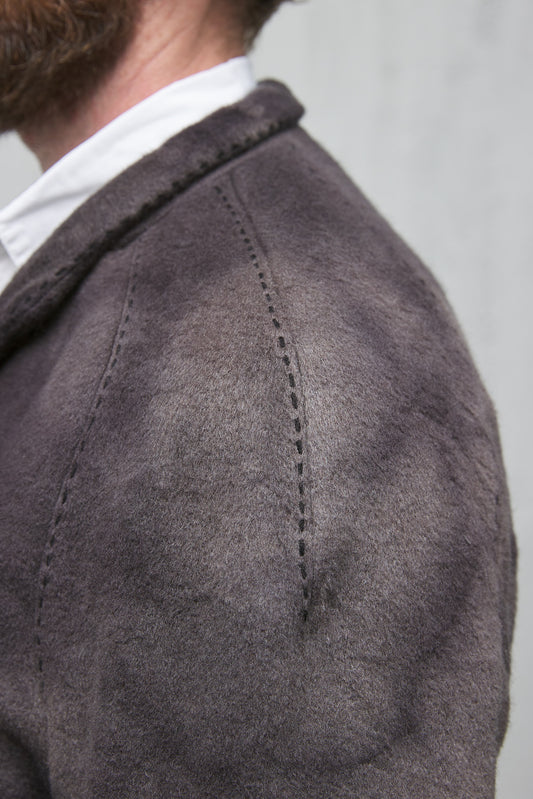 Geoffrey B. Small Men's Relaxed Fit Jacket in Piacenza Alashan 3 Ply Cashmere