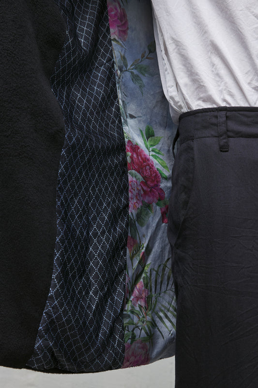 Geoffrey B. Small Men's Long Coat in Piacenza  3-Ply Alashan Cashmere superlux