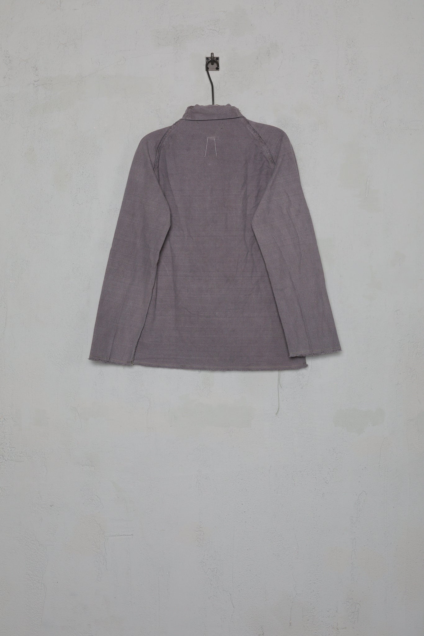 Anecho Mens Raglan Workshirt In Organic Cotton Flannel