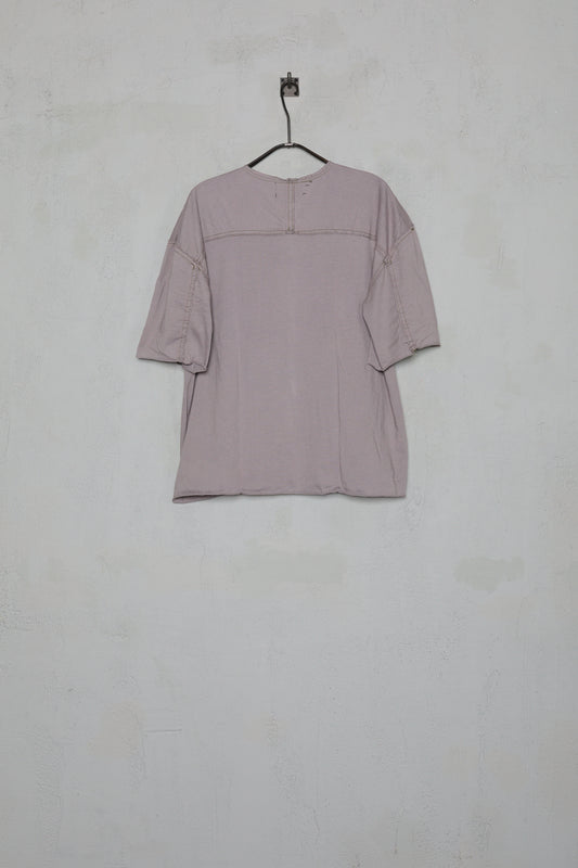 Anecho Mens Short Sleeve T-Shirt in Hand-dyed Organic Cotton