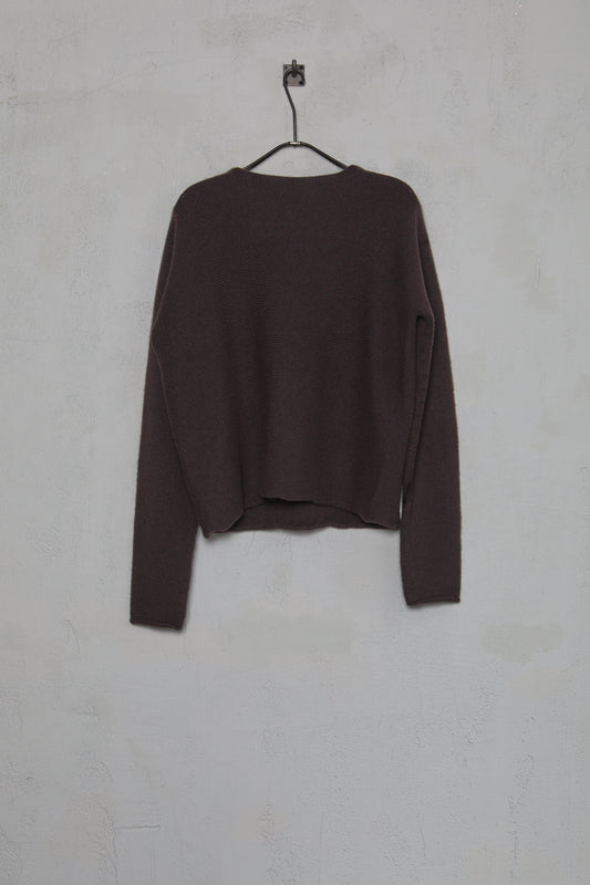 BMS Crew Neck in Heavy Cashmere Knit