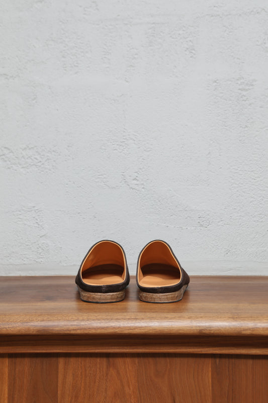 BMS Blake Stitched Mule in Suede