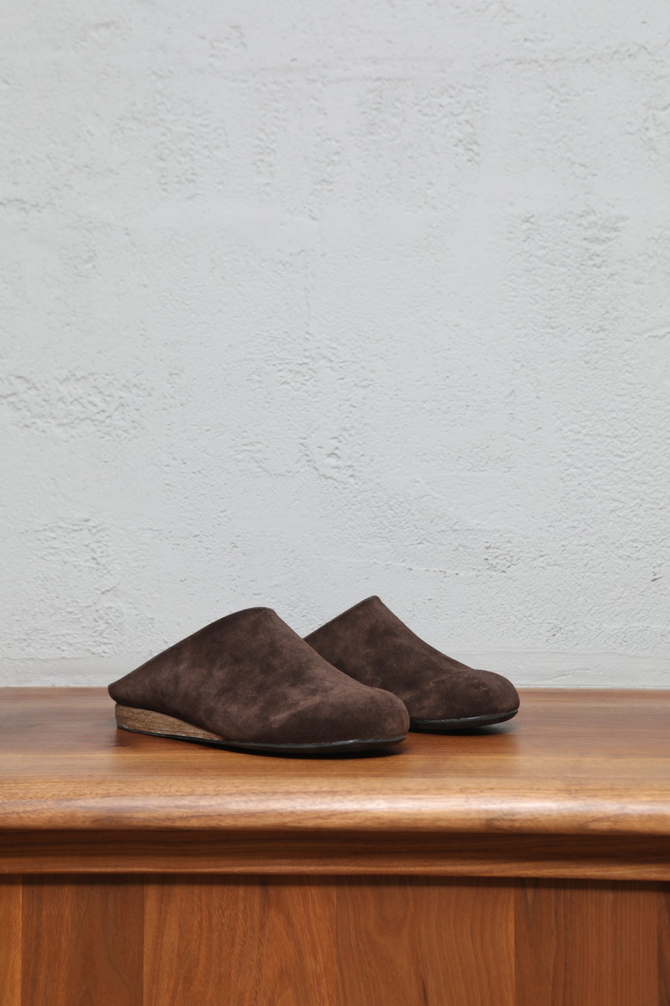BMS Blake Stitched Mule in Suede