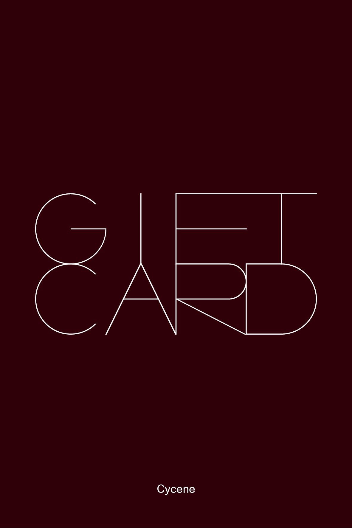 Cycene Gift Card