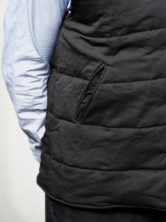 Geoffrey B. Small Men's Reversible Waistcoat in Bella Super 120 'Tasmanian' wool & Biella Cashmere