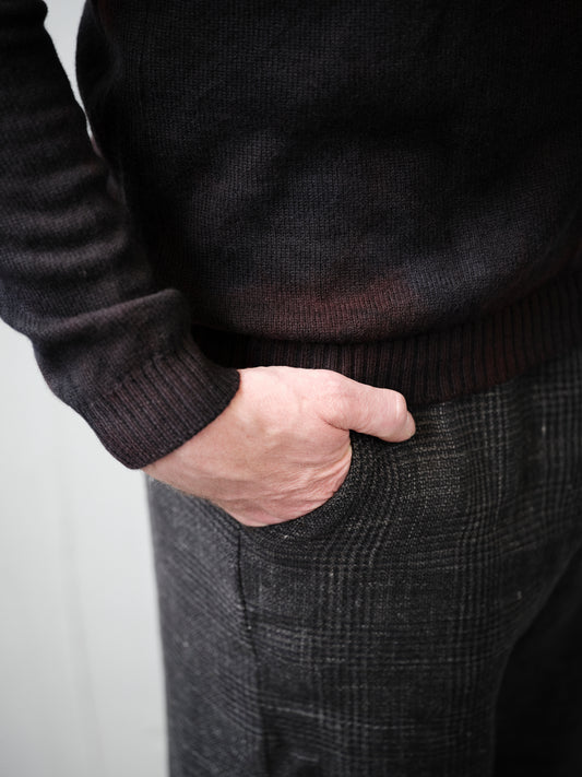 Geoffrey B. Small Men's Crew Neck Sweater in Cashmere