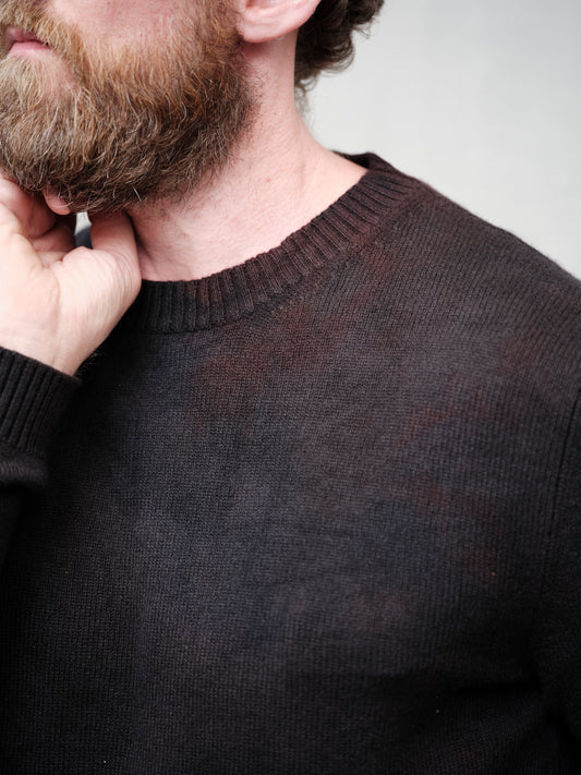 Geoffrey B. Small Men's Crew Neck Sweater in Cashmere