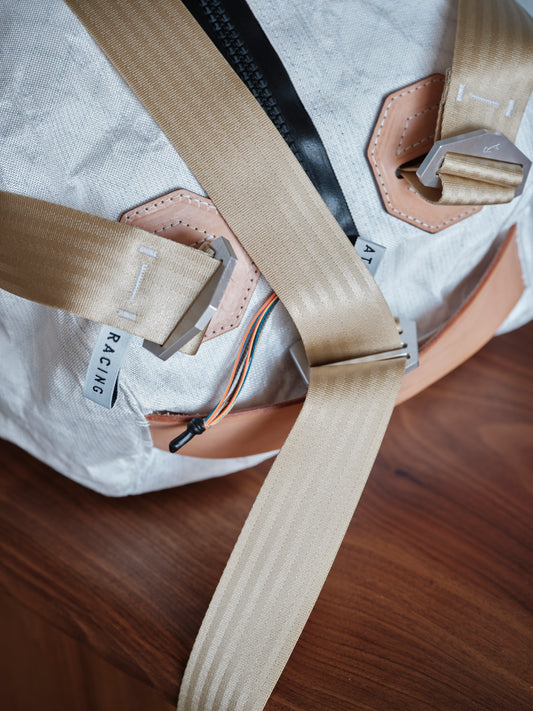 Racing Atelier Duffle No.1 in All White